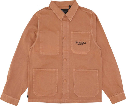 THE-HUNDREDS-Giacca-Workwear-Uomo-Lens-Work-Jacket-Brass-da-uomo
