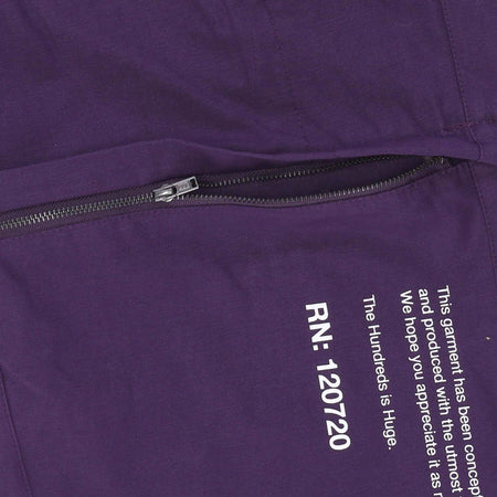 THE-HUNDREDS-Pantalone-Lungo-Uomo-Camp-Convertible-Pants-Purple-da-uomo