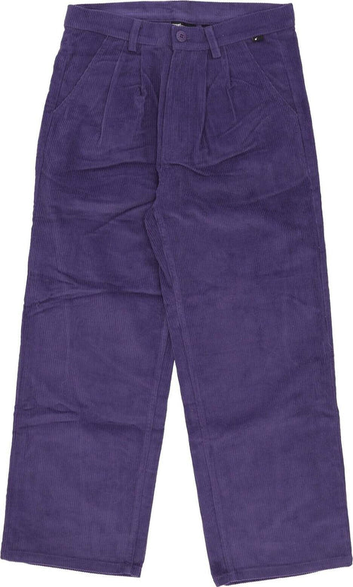THE-HUNDREDS-Pantalone-Lungo-Uomo-Cord-Pant-Dusty-Purple-da-uomo