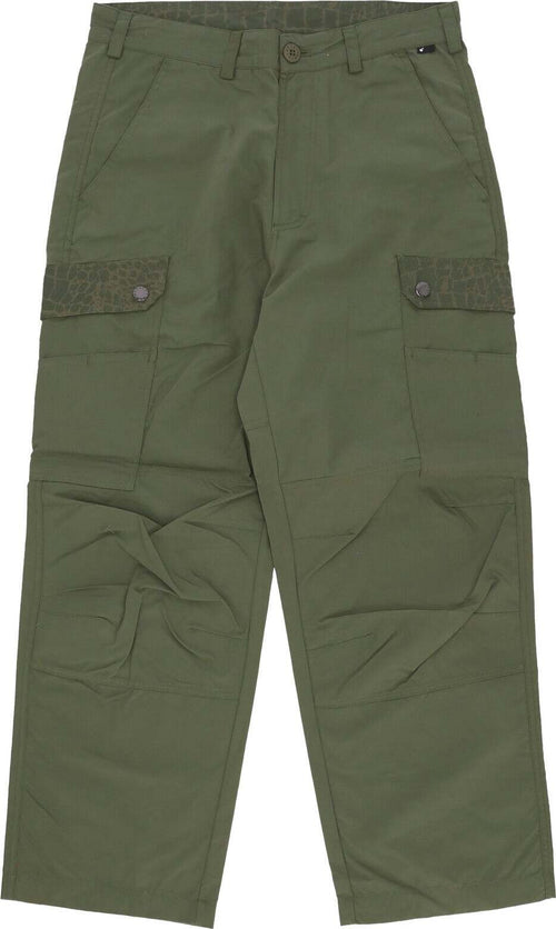 THE-HUNDREDS-Pantalone-Lungo-Uomo-Wetlands-Cargo-Pants-Olive-da-uomo