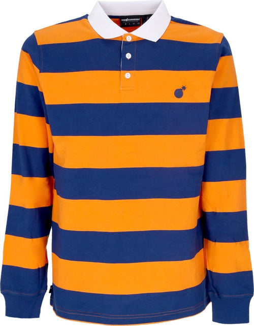 THE-HUNDREDS-Polo-Manica-Lunga-Uomo-Pacific-L/s-Rugby-Navy-da-uomo