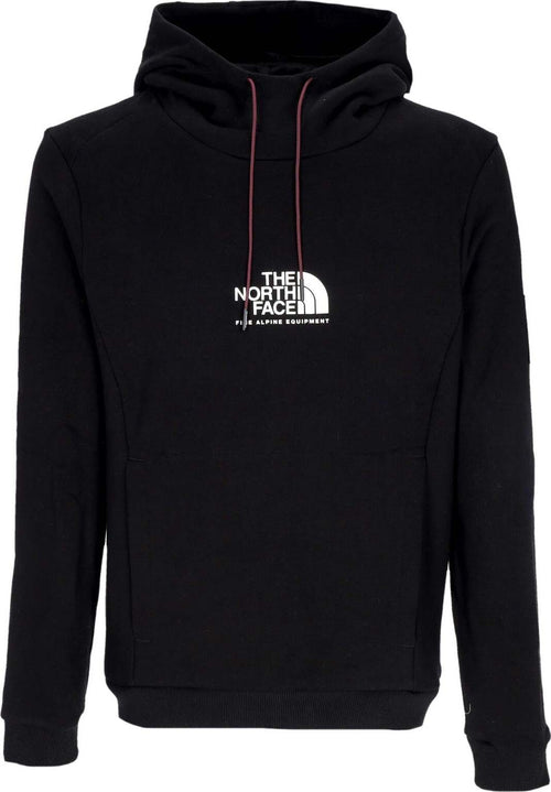 THE-NORTH-FACE-Felpa-Cappuccio-Uomo-Fine-Alpine-Hoodie-Black/purple-Cactus-Flower-da-uomo