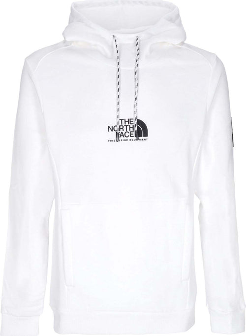 THE-NORTH-FACE-Felpa-Cappuccio-Uomo-Fine-Alpine-Hoodie-White-da-uomo