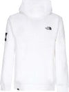 THE-NORTH-FACE-Felpa-Cappuccio-Uomo-Fine-Alpine-Hoodie-White-da-uomo