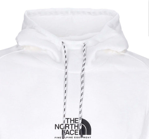 THE-NORTH-FACE-Felpa-Cappuccio-Uomo-Fine-Alpine-Hoodie-White-da-uomo