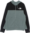 THE-NORTH-FACE-Felpa-Cappuccio-Zip-Uomo-Himalayan-Full-Zip-Hd-Balsam-Green-da-uomo