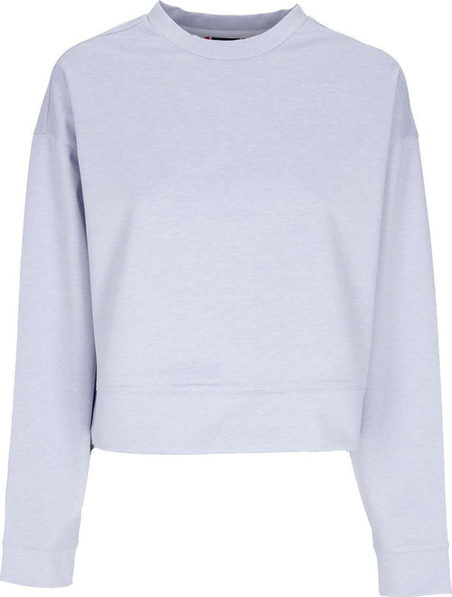 THE-NORTH-FACE-Felpa-Girocollo-Corta-Donna-W-Spacer-Air-Crewneck-Dusty-Periwinkle-da-donna