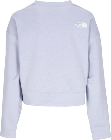 THE-NORTH-FACE-Felpa-Girocollo-Corta-Donna-W-Spacer-Air-Crewneck-Dusty-Periwinkle-da-donna