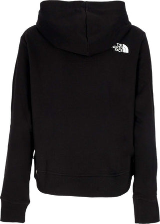THE-NORTH-FACE-Felpa-Leggera-Cappuccio-Donna-W-Coordinates-Crop-Hoodie-Black-da-donna