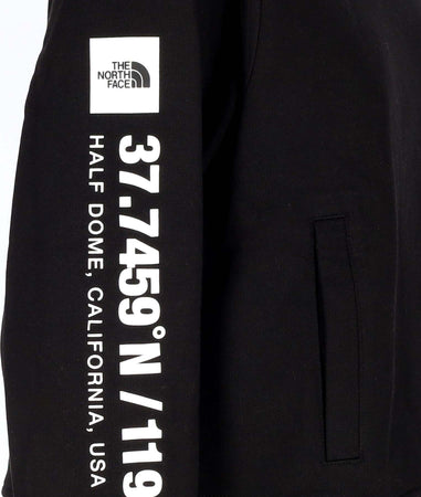 THE-NORTH-FACE-Felpa-Leggera-Cappuccio-Donna-W-Coordinates-Crop-Hoodie-Black-da-donna