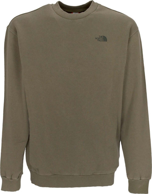 THE-NORTH-FACE-Felpa-Leggera-Girocollo-Uomo-Heritage-Dye-Pack-Logowear-Crewneck-New-Taupe-Green-da-uomo