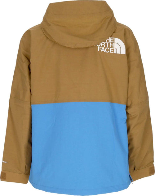 THE-NORTH-FACE-Giacca-a-Vento-Infilabile-Uomo-78-Low-fi-Hi-tek-Windjammer-Utility-Brown/super-Sonic-Blue-da-uomo