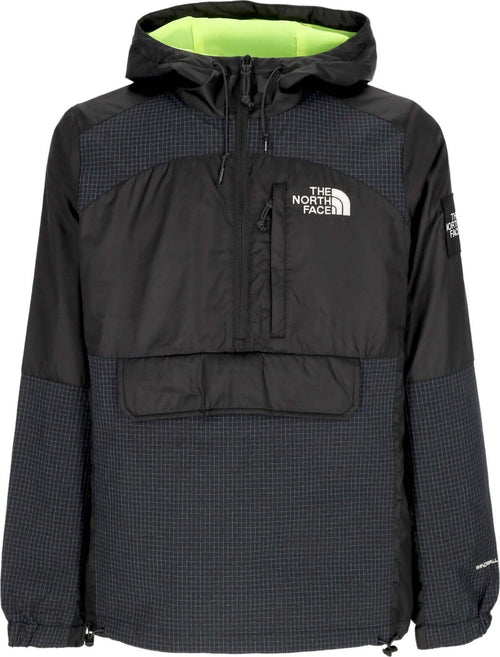 THE-NORTH-FACE-Giacca-a-Vento-Infilabile-Uomo-Convin-Anorak-Black/super-Sonicblue-da-uomo