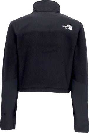 THE-NORTH-FACE-Giubbotto-Pile-Donna-W-Denali-Crop-Black-da-donna