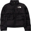 THE-NORTH-FACE-Womenâs-1996-Retro-Nuptse-Jacket-in-Black-da-donna