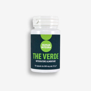 Tè Verde 50 Capsule – Antiossidante Naturale, Drenante e Tonico per Peso e Cuore