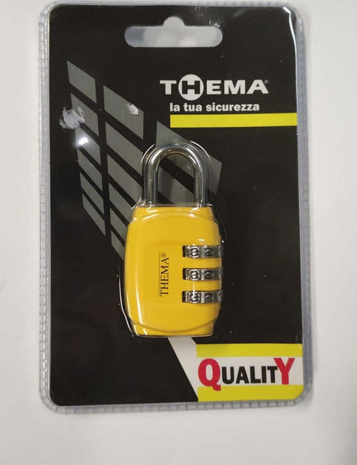 THEMA---LUCCHETTO-OTTONE-A-COMBINAZIONE-VARIABILE-GIALLO