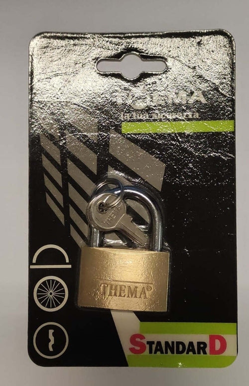 THEMA---LUCCHETTO-OTTONE-ARCO-NORMALE-40MM***