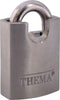THEMA---LUCCHETTO-PLACCATO-CROMO-ARCO-IN-ACCIAIO-PROTETTO-MM-60***