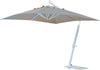 THEMA - ombrellone da giardino decentrato 3x4 in alluminio Tortora Milani Home