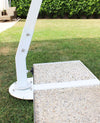 THEMA - ombrellone da giardino decentrato 3x4 in alluminio Tortora Milani Home