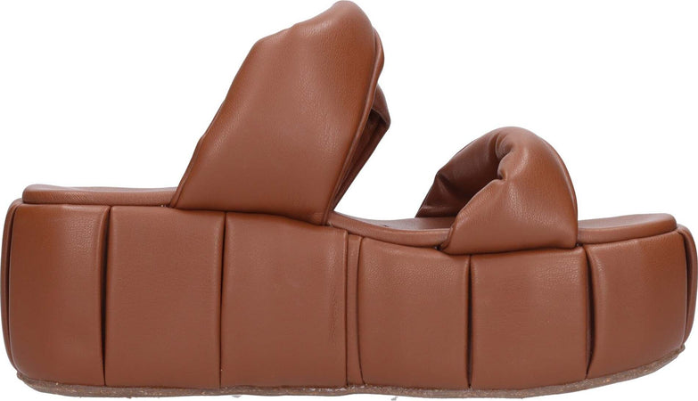 THEMOIRE'-Scarpe-con-Tacco-Marrone-da-donna