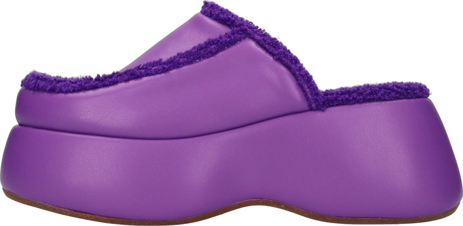 THEMOIRE'-Scarpe-con-Tacco-Viola-da-donna