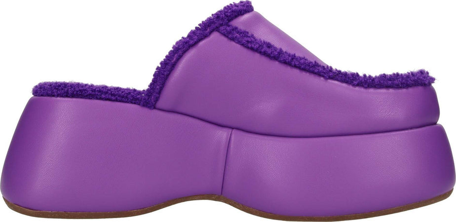 THEMOIRE'-Scarpe-con-Tacco-Viola-da-donna