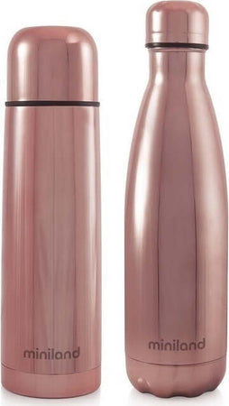 Thermos Deluxe Rose Miniland My Baby & me 500ml Casa e cucina/Organizzazione interni/Contenitori e barattoli da cucina/Thermos/Contenitori per bevande isolati/Thermos per bibite La Casa Del Bebè - Napoli, Commerciovirtuoso.it