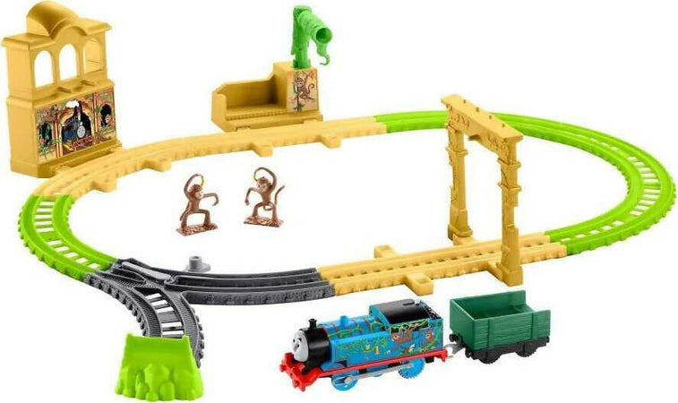 Thomas-&-Friends-Il-Trenino-Thomas-Palazzo-Delle-Scimmie,-Playset-Con-Trenino,-Giocattolo-Per-Bambini-3+,-Fxx65-Fisherprice