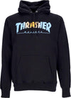 THRASHER-Felpa-Cappuccio-Uomo-Argentina-Revista-Hoodie-Black-da-uomo
