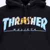 THRASHER-Felpa-Cappuccio-Uomo-Argentina-Revista-Hoodie-Black-da-uomo