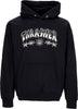 THRASHER-Felpa-Cappuccio-Uomo-Barbed-Wire-Hoodie-Black-da-uomo