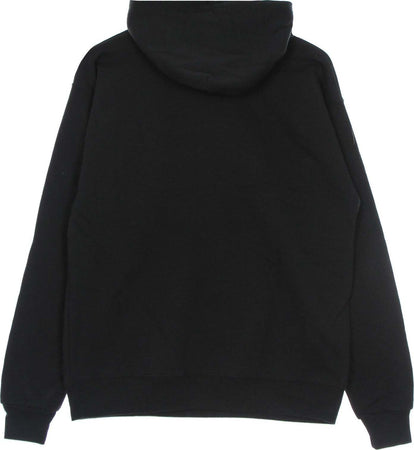 THRASHER-Felpa-Cappuccio-Uomo-Flame-Hood-Black/blue-da-uomo