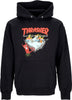 THRASHER-Felpa-Cappuccio-Uomo-Neckface-500-Hoodie-Black-da-uomo