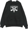 THRASHER-Felpa-Cappuccio-Uomo-Skategoat-Hood-Black/white-da-uomo