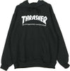 THRASHER-Felpa-Cappuccio-Uomo-Skatemag-Hood-Black/white-da-uomo