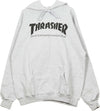 THRASHER-Felpa-Cappuccio-Uomo-Skatemag-Hood-Grey/black-da-uomo