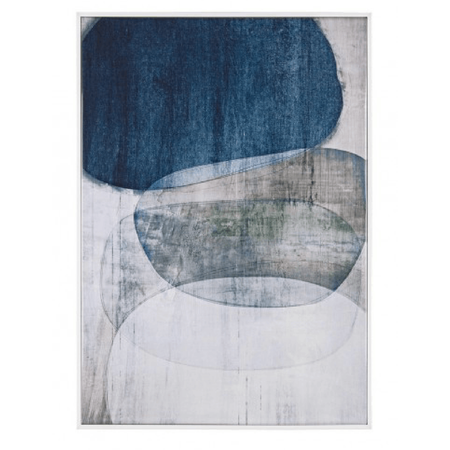 Quadro Brave 67 x 94, stampa finitura lucida, struttura in legno di pino