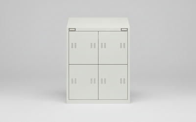 Tetto inclinato antipolvere a 2 posti cm. 70x47x20h - MODELLO MIS