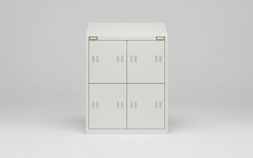 Tetto inclinato antipolvere a 2 posti cm. 70x47x20h - MODELLO MIS