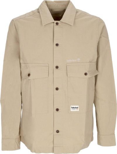 TIMBERLAND-Camicia-Manica-Lunga-Uomo-Wf-Roc-Overshirt-Humus-da-uomo