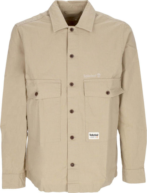 TIMBERLAND-Camicia-Manica-Lunga-Uomo-Wf-Roc-Overshirt-Humus-da-uomo