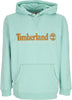 TIMBERLAND-Felpa-Cappuccio-Donna-Wl/s-50th-Anniversary-Est-Hoodie-Holiday-Teal-da-donna