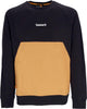 TIMBERLAND-Felpa-Girocollo-Uomo-Cut&amp;-Sew-Crewneck-Black/wheat-Boot-da-uomo