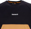 TIMBERLAND-Felpa-Girocollo-Uomo-Cut&-Sew-Crewneck-Black/wheat-Boot-da-uomo