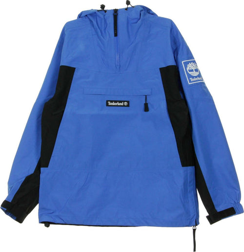 TIMBERLAND-Giacca-a-Vento-Infilabile-Uomo-Waterproof-Pullover-Strong-Blue-Linear-da-uomo