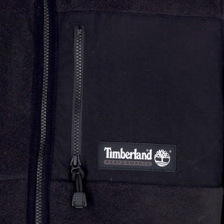TIMBERLAND-Giubbotto-Pile-Uomo-Polartec-Fleece-Black-da-uomo