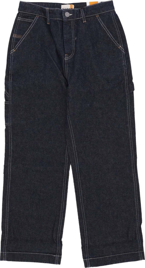TIMBERLAND-Jeans-Uomo-Rindge-Cotton-Hemp-Carpenter-Pant-Rinsed-da-uomo
