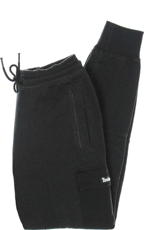 TIMBERLAND-Pantalone-Tuta-Leggero-Uomo-Gd-Cargo-Sweatpant-Black-da-uomo